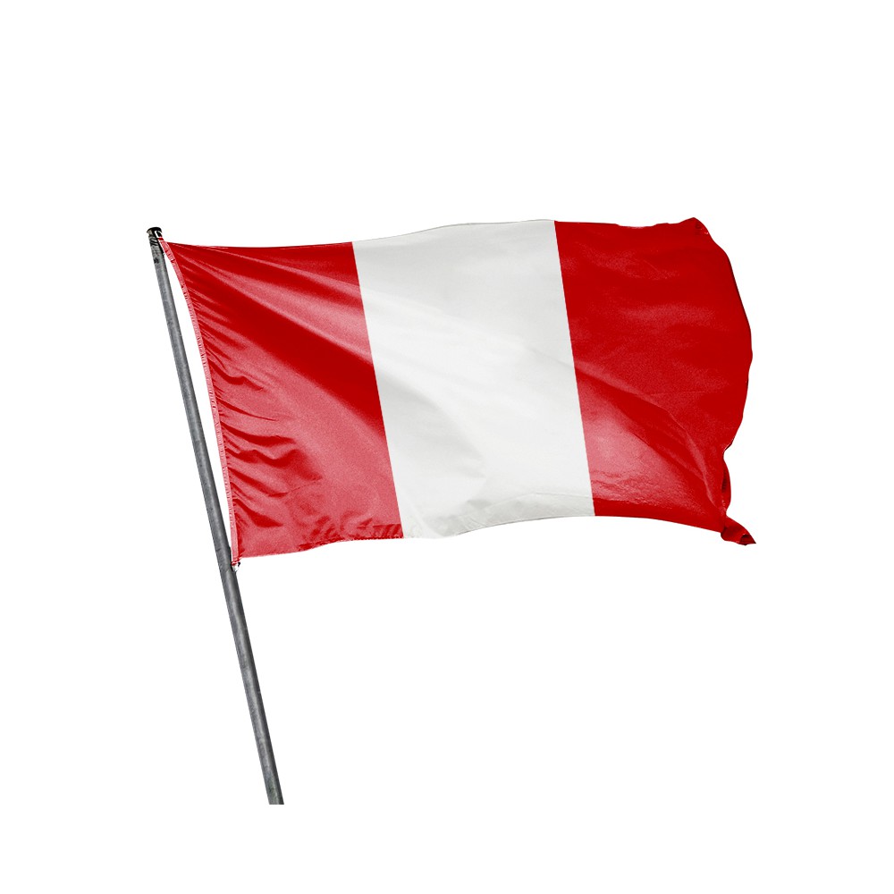 Drapeau du Pérou à hisser