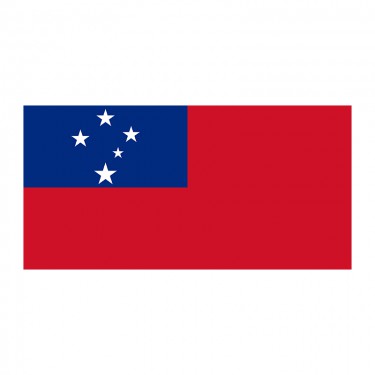 Drapeau des îles Samoa à hisser