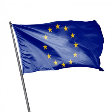 Drapeau de l'Europe à hisser