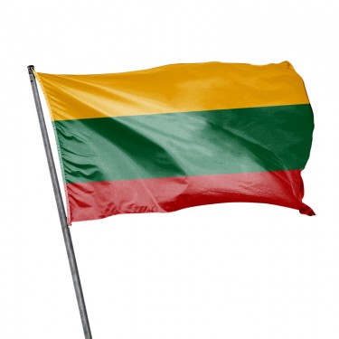 Drapeau de la Lituanie à hisser