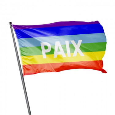 Drapeau de la Paix à hisser