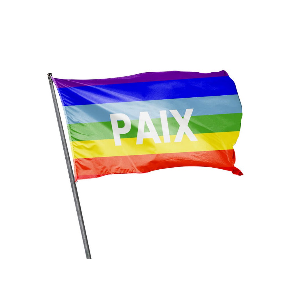 Drapeau de la Paix à hisser