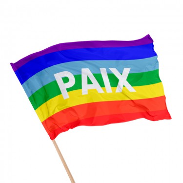 Drapeau de la Paix sur hampe