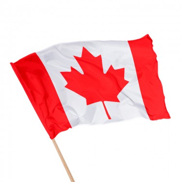 Drapeau du Canada sur hampe