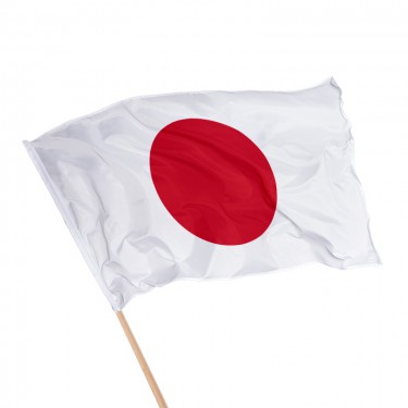 Drapeau du Japon sur hampe