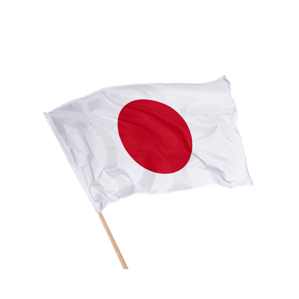 Drapeau du Japon sur hampe