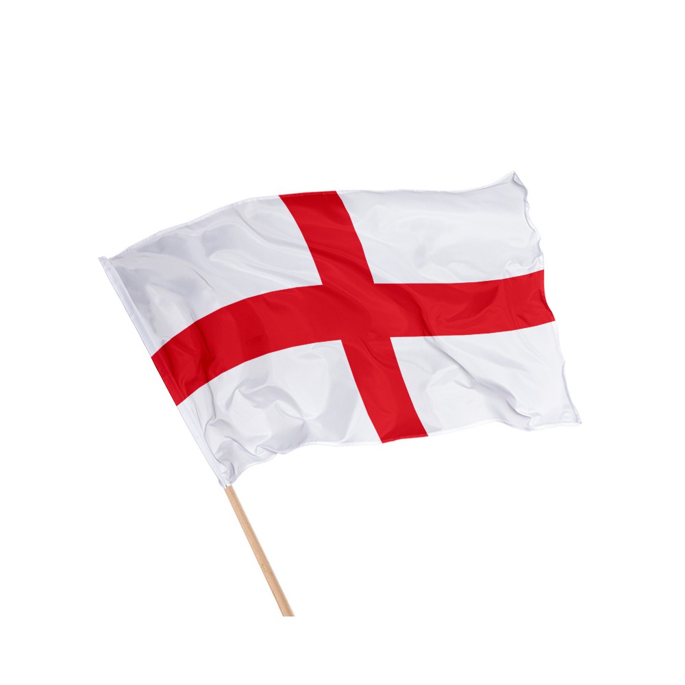 Drapeau de l'Angleterre sur hampe