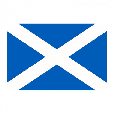 Drapeau de l'Ecosse sur hampe