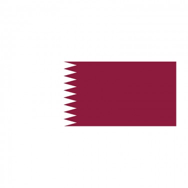 Drapeau du Qatar sur hampe