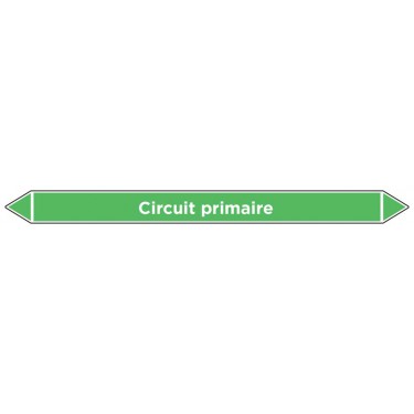 Marqueur de tuyauterie Circuit primaire
