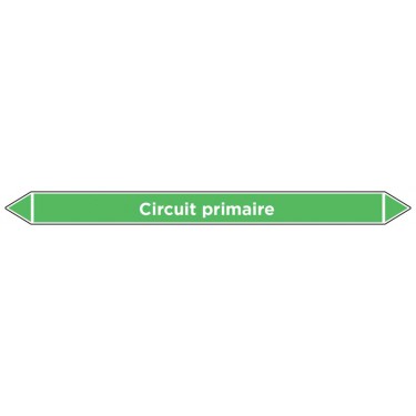Marqueur de tuyauterie Circuit primaire