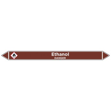 Marqueur de tuyauterie Ethanol
