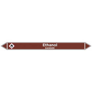 Marqueur de tuyauterie Ethanol