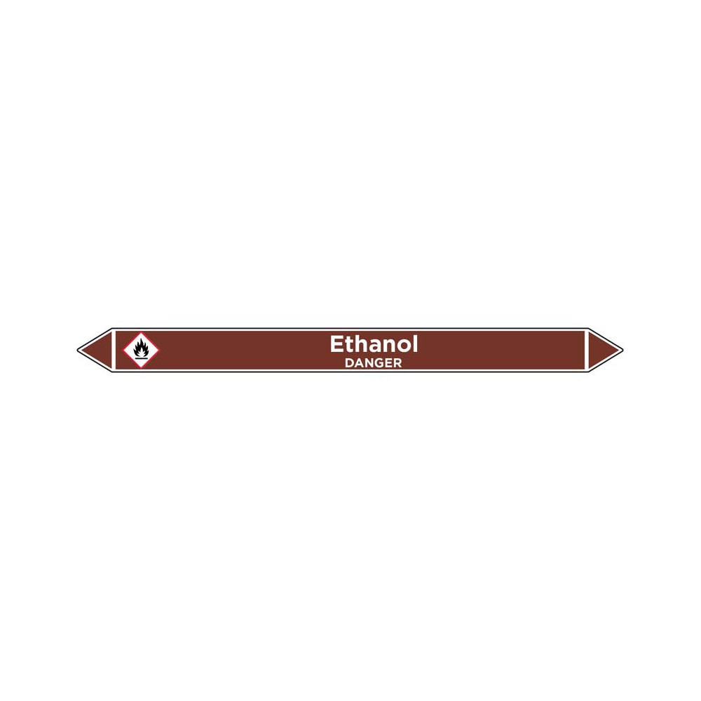 Marqueur de tuyauterie Ethanol