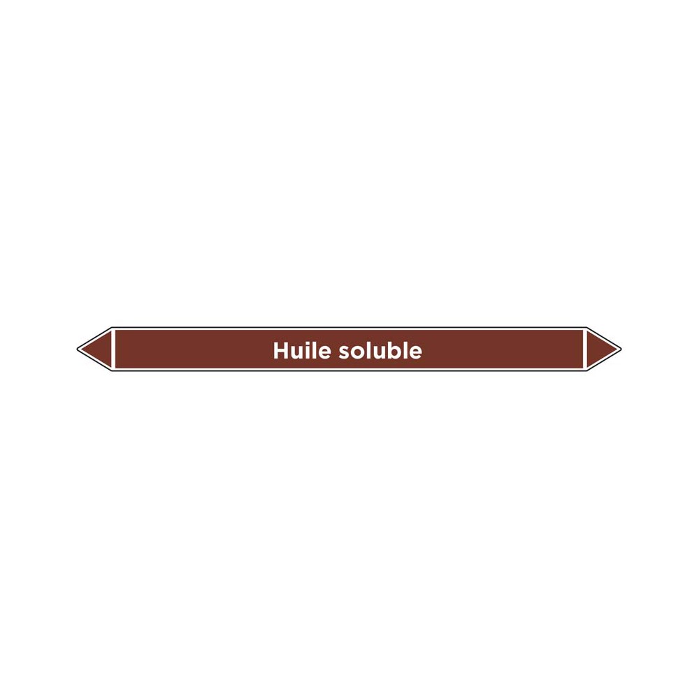 Marqueur de tuyauterie Huile soluble Marqueur de tuyauterie Huile soluble