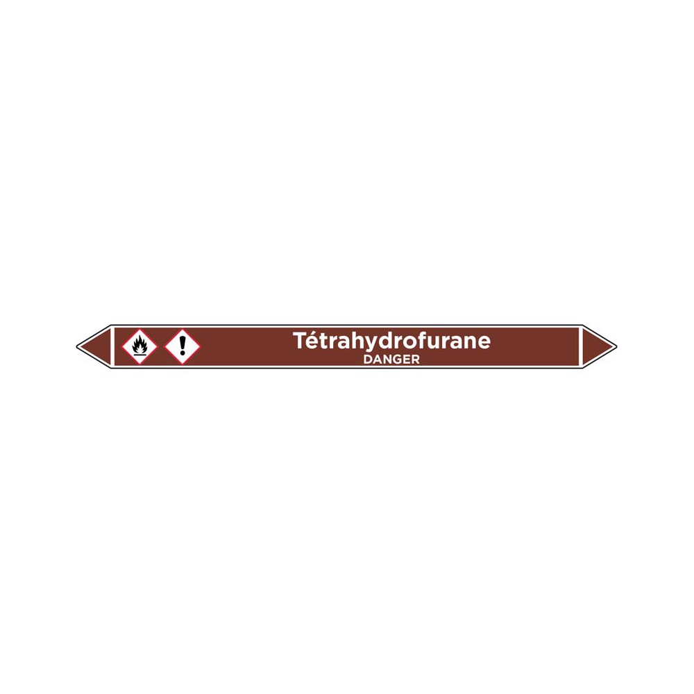 Marqueur de tuyauterie Tétrahydrofurane Marqueur de tuyauterie Tétrahydrofurane