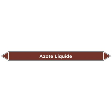 Marqueur de tuyauterie Azote Liquide