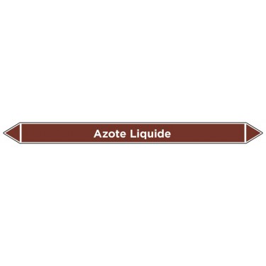 Marqueur de tuyauterie Azote Liquide