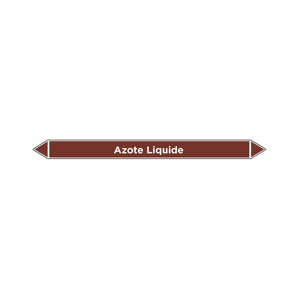 Marqueur de tuyauterie Azote Liquide