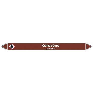Marqueur de tuyauterie Kérosène