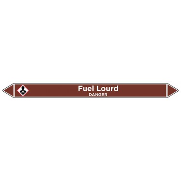 Marqueur de tuyauterie Fuel Lourd