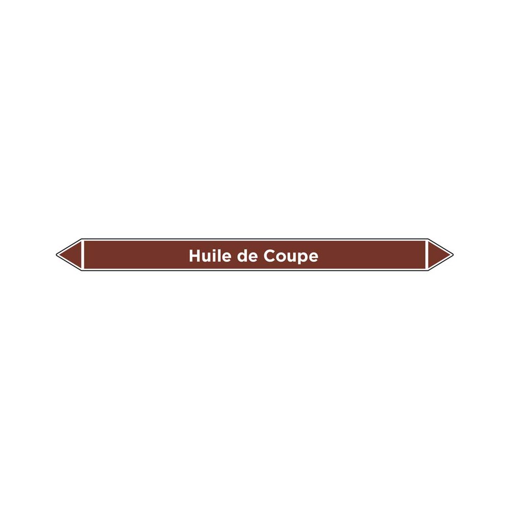 Marqueur de tuyauterie Huile de Coupe Marqueur de tuyauterie Huile de Coupe