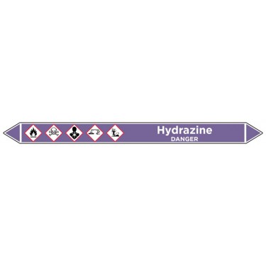 Marqueur de tuyauterie Hydrazine