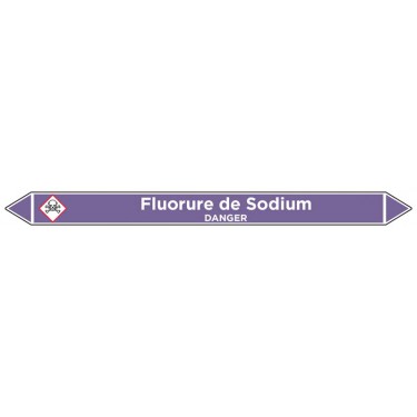 Marqueur de tuyauterie Fluorure de Sodium