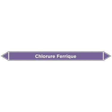 Marqueur de tuyauterie Chlorure Ferrique