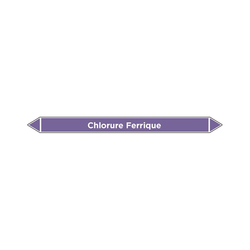 Marqueur de tuyauterie Chlorure Ferrique