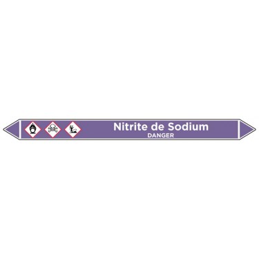 Marqueur de tuyauterie Nitrite de Sodium