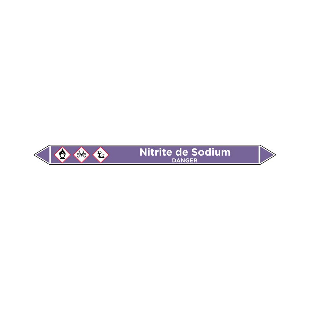 Marqueur de tuyauterie Nitrite de Sodium Marqueur de tuyauterie Nitrite de Sodium