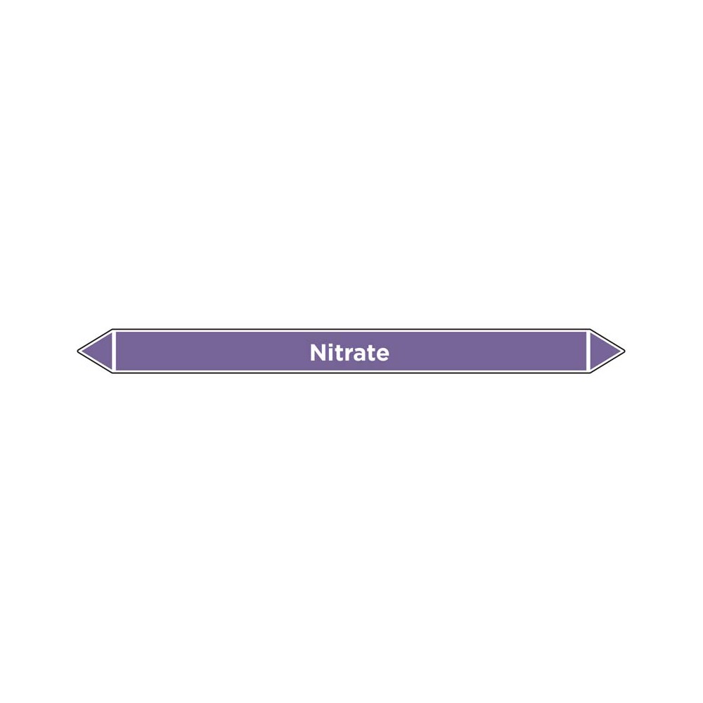 Marqueur de tuyauterie Nitrate Marqueur de tuyauterie Nitrate