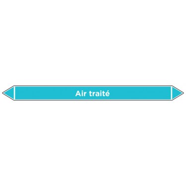 Marqueur de tuyauterie Air traité