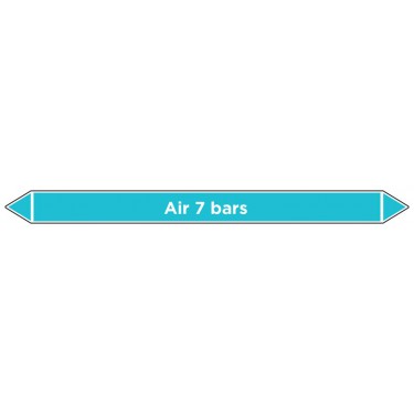 Marqueur de tuyauterie Air 7 bars