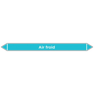 Marqueur de tuyauterie Air froid