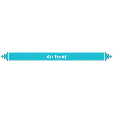 Marqueur de tuyauterie Air froid