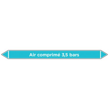 Marqueur de tuyauterie Air comprimé 3