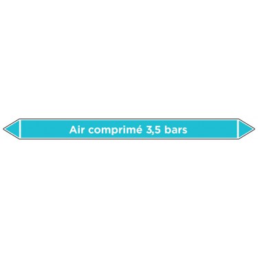 Marqueur de tuyauterie Air comprimé 3