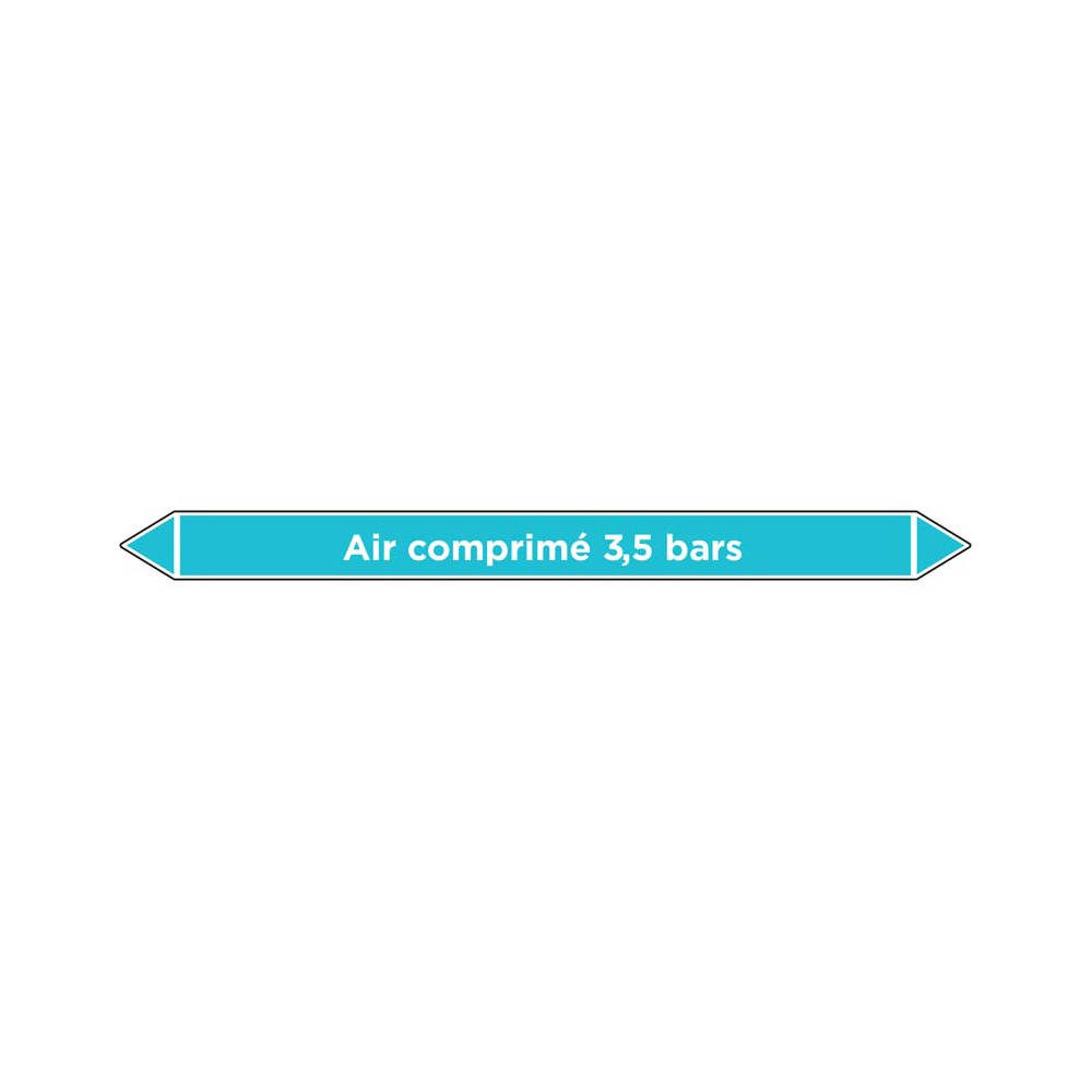Marqueur de tuyauterie Air comprimé 3 Marqueur de tuyauterie Air comprimé 3