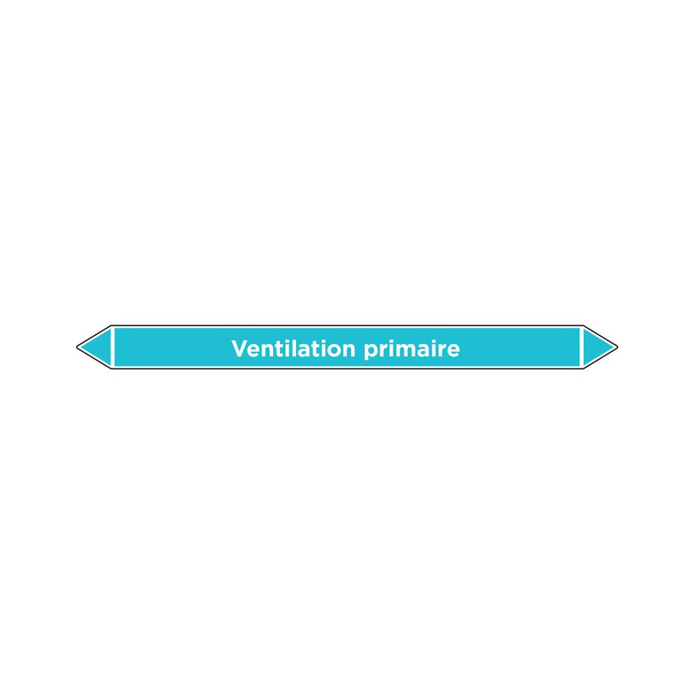 Marqueur de tuyauterie Ventilation primaire