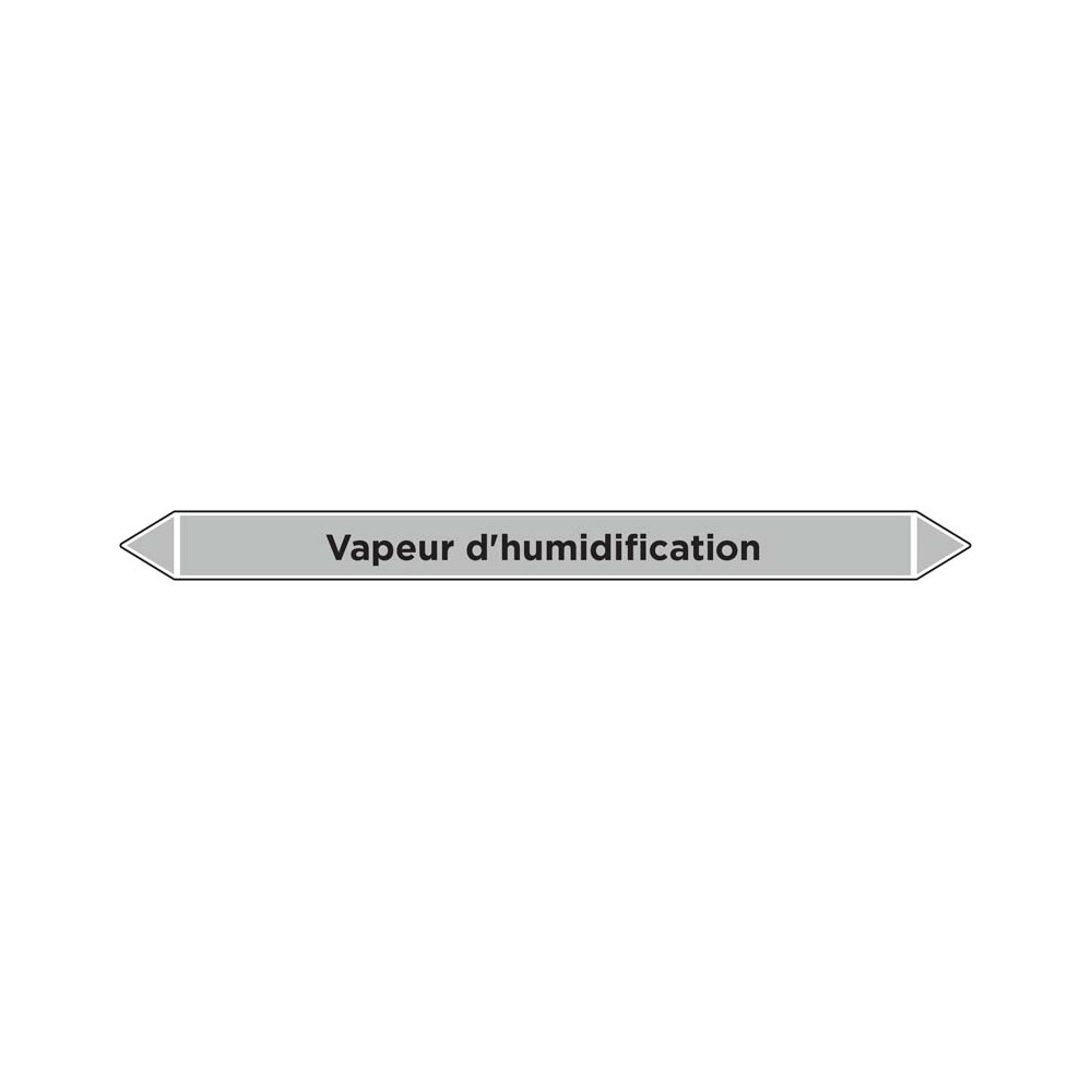 Marqueur de tuyauterie Vapeur d'humidification Marqueur de tuyauterie Vapeur d'humidification
