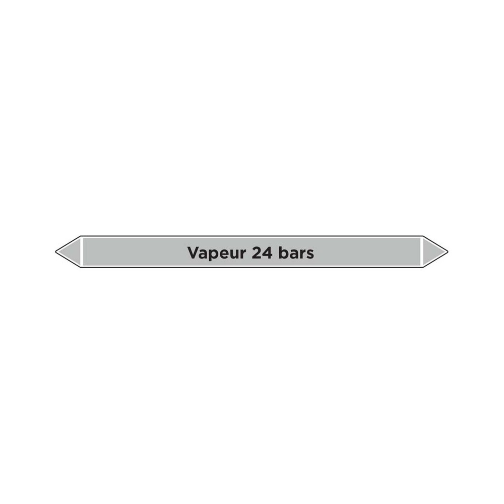 Marqueur de tuyauterie Vapeur 24 bars Marqueur de tuyauterie Vapeur 24 bars