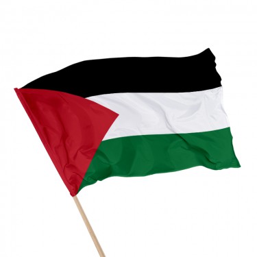 Drapeau Palestine sur Hampe à agiter - 5 tailles disponibles