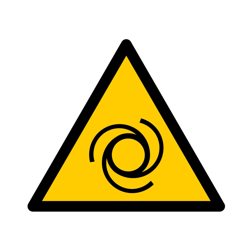 Panneau Danger Démarrage automatique W018 - ISO 7010