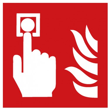 Panneau Point d'alarme incendie F005 - ISO 7010