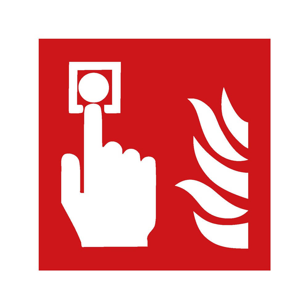 Panneau Point d'alarme incendie F005 - ISO 7010