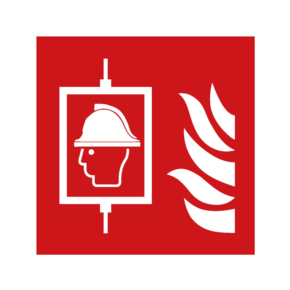 Panneau Ascenseur pompiers F017 - ISO 7010