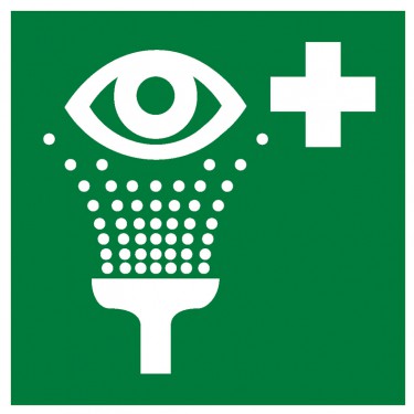 Panneau Equipement de rinçage des yeux E011 - ISO 7010