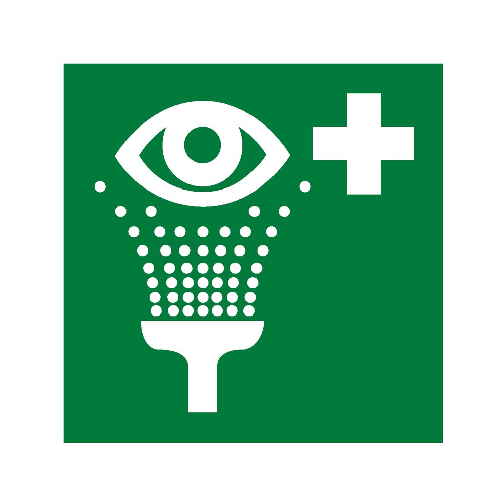 Panneau Equipement de rinçage des yeux E011 - ISO 7010